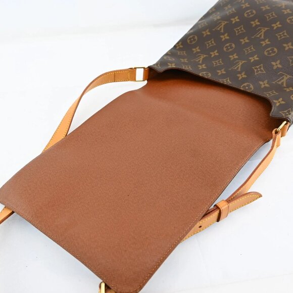 Authentic LOUIS VUITTON Monogram Musette Shoulder Bag bsj630-110725 - Picture 11 of 16